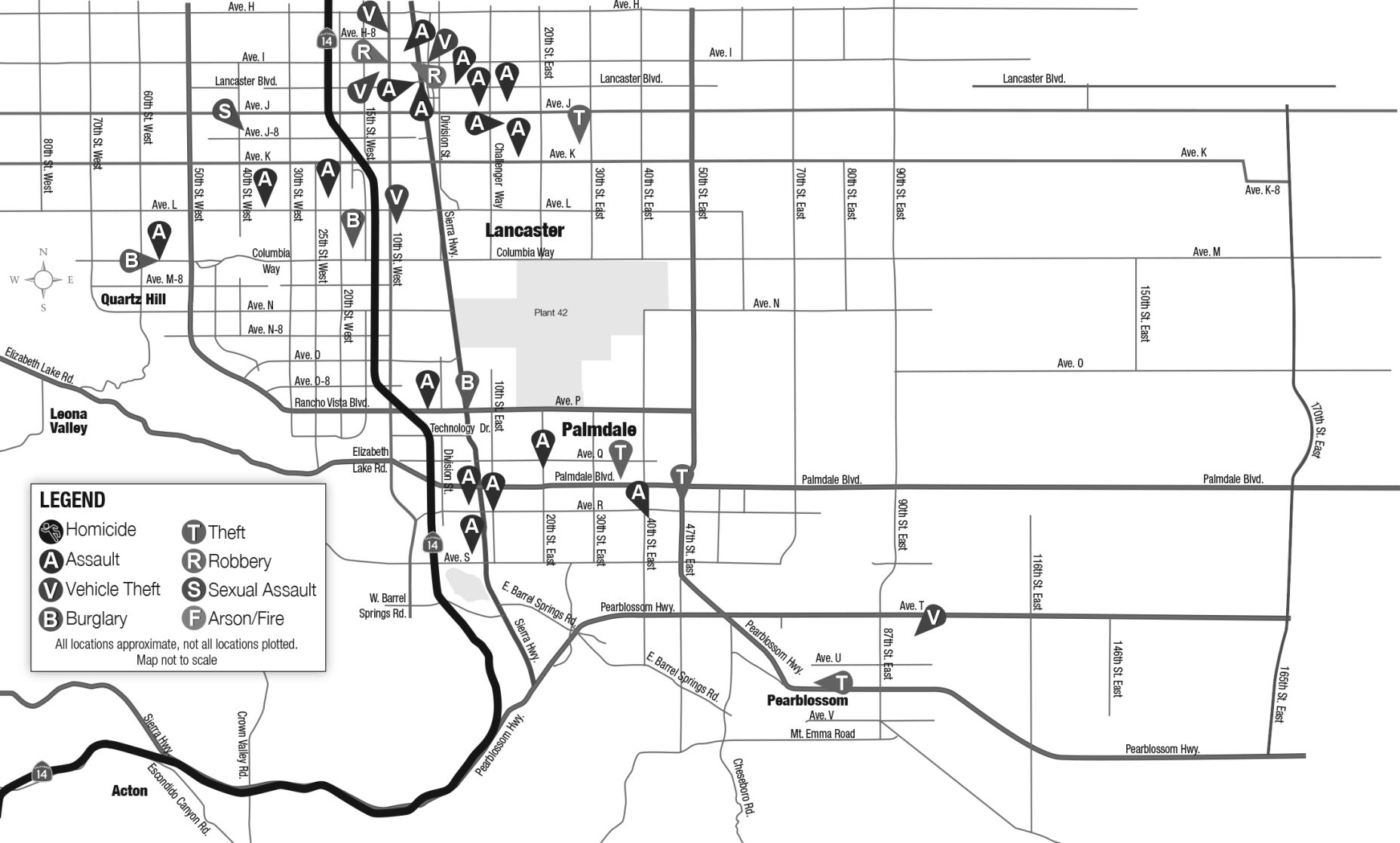 Antelope Valley crime blotter